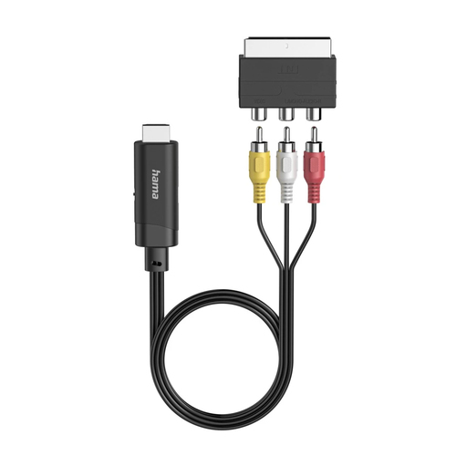 Hama 00205775 видео кабель адаптер HDMI Тип A (Стандарт) SCART (21-pin) Черный