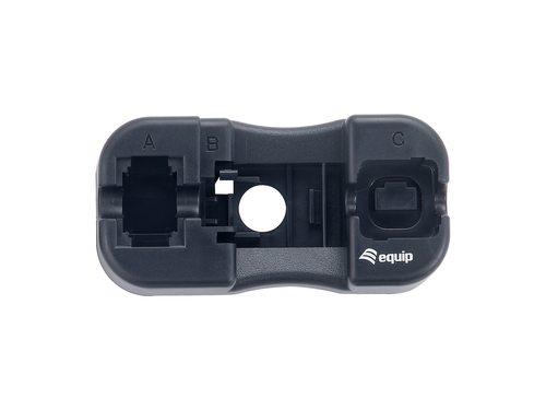 Equip 129504 crimpadora Juego de herramientas Negro, Azul, Gris, Blanco