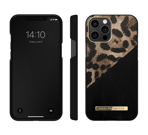 iDeal of Sweden Atelier Case iPhone 12 PRO MAX Midnight Leoprd – image 2