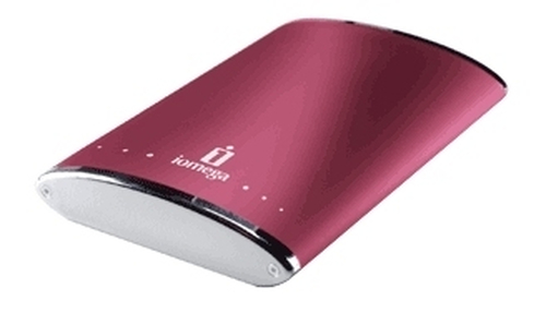 Iomega eGo Hard Drive - 160GB - USB 2.0 - USB - External - Pink