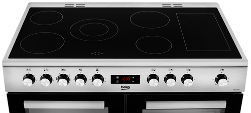 Beko KDVC100X 100cm Double Oven Range Cooker with 5 Zone Ceramic Hob – image 3