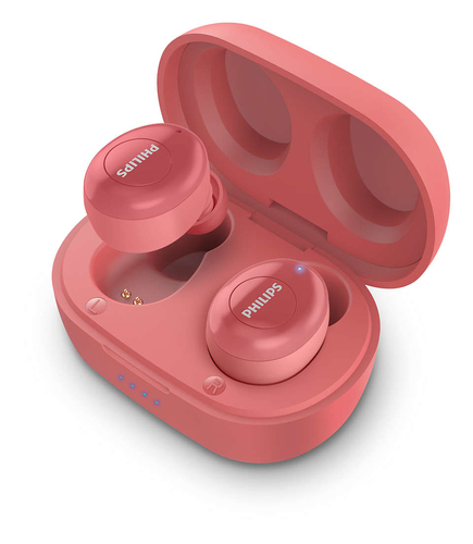 Philips TAT2205RD/00 наушники/гарнитура True Wireless Stereo (TWS) Вкладыши Офис/колл-центр USB Type-C Bluetooth Красный
