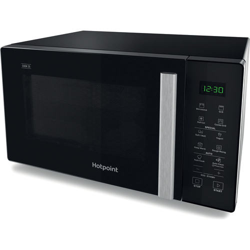 Hotpoint MWH 253 B Черный Комбинированная микроволновая печь Столешница 25 L 900 W