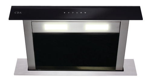 CDA EDD62BL cooker hood Downdraft Black 566 m³/h – image 1