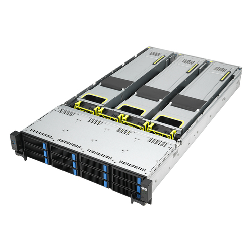 ASUS RS720A-E12-RS12 Socket SP5 Rack (2U) Black, Steel – image 5