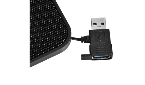 DeepCool U PAL notebook cooling pad 39,6 cm (15.6 ) 1000 RPM Zwart, afbeelding 7