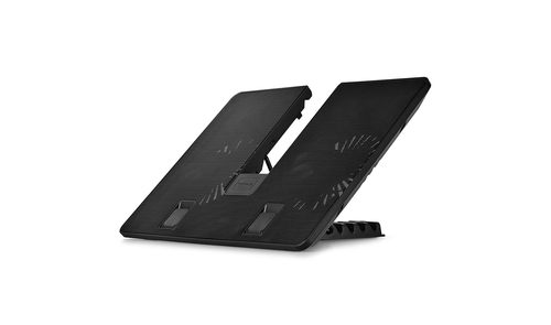 DeepCool U PAL notebook cooling pad 39,6 cm (15.6 ) 1000 RPM Zwart