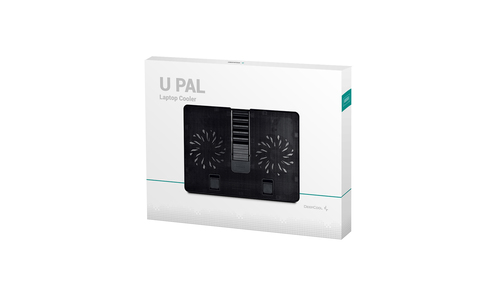 DeepCool U PAL notebook cooling pad 39,6 cm (15.6 ) 1000 RPM Zwart, afbeelding 8
