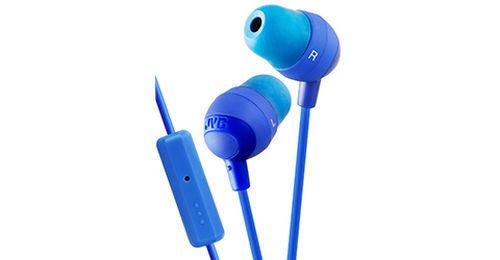JVC 4AF37 Headphones Wired In-ear Blue