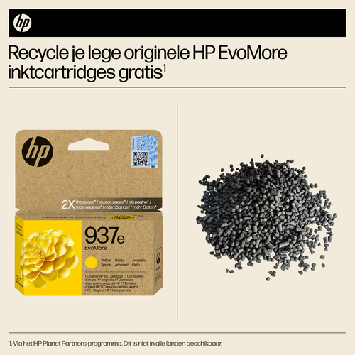 HP 937e EvoMore originele gele inktcartridge