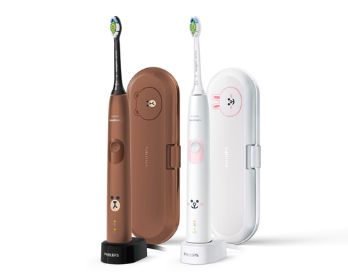 Philips HX6801/99 electric toothbrush Adult Sonic toothbrush Brown, White