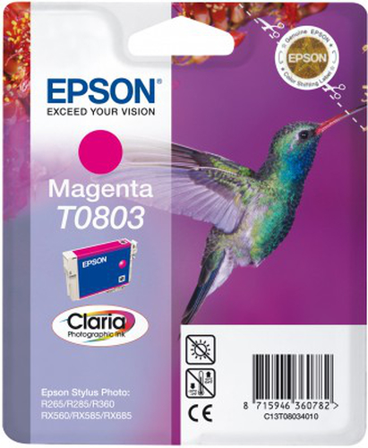 Epson T0803 Ink Cartridge Magenta