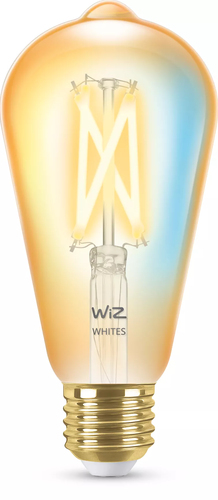 WiZ Желтая лампа накаливания на 6,7 Вт (экв. 50 Вт), ST64, цоколь E27