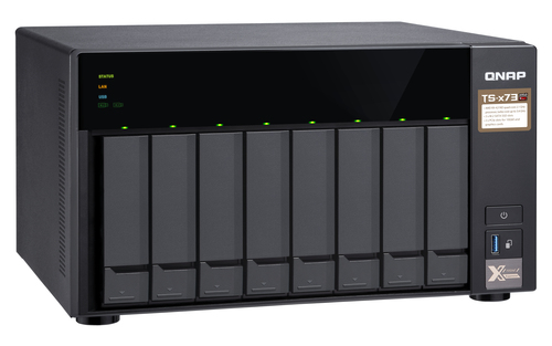 QNAP TS-873-8G NAS Tower AMD Embedded R-Series SoC RX-421ND – image 9