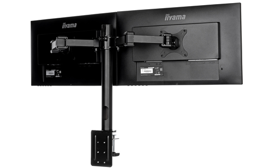 iiyama Dubbele bureausteun arm DS1002C-B1 monitorarm, afbeelding 8