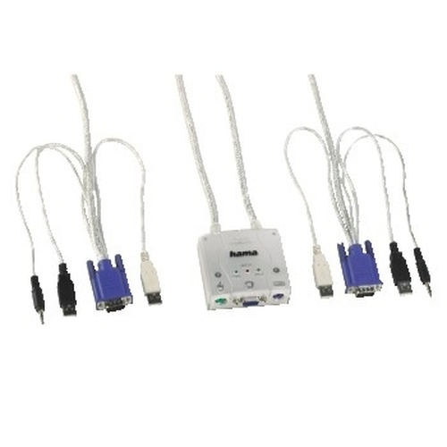 Hama KVM Switch 2 Pocket USB Data Link