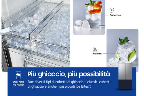 Samsung RF24BB660E2M side-by-side refrigerator Freestanding – image 8