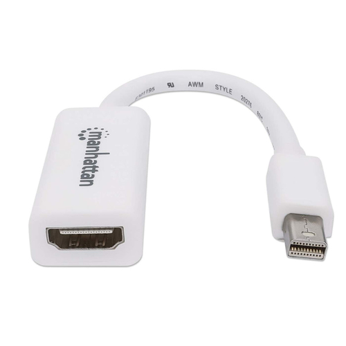 Manhattan Adaptador Pasivo de Mini DisplayPort a HDMI imagen 3