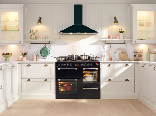 Leisure CK110F232K 110cm Wide Cookmaster Dual Fuel Range Cooker in Bla - image 4