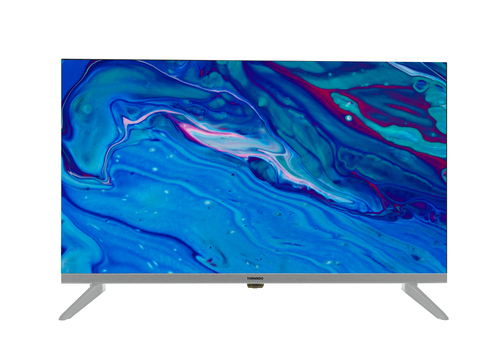 TORNADO 55UA5300X | 55” Frameless 4K UHD Android TV with Wi-Fi 5 & Voice Remote
