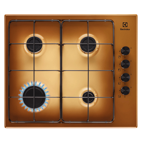 Electrolux KGS6404T Коричневый Встроенный 60 cm Газовый 4 зона(ы)