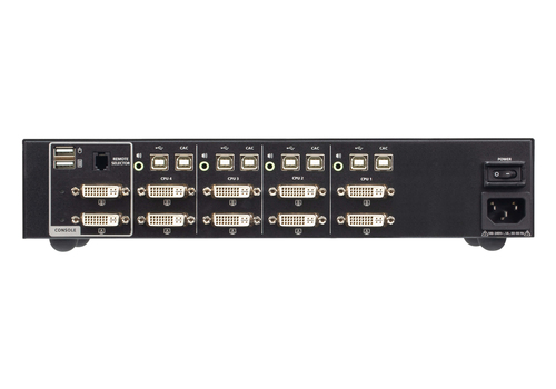 ATEN 4-Port USB DVI Dual Display Secure KVM Switch with CAC (PSD PP v4.0 Compliant) – image 2