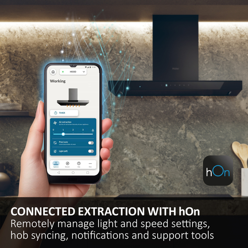 Haier I-Link HADG6CBS4BWIFI Wall-mounted Black 624 m³/h – image 9