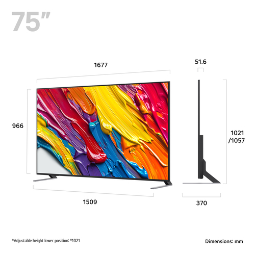 LG 75QNED84A6C 75 4K Ultra HD Hdr Smart Qned AI LED TV HDR10 AI Sound - image 2