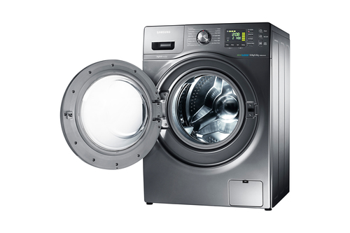 Samsung WD806U4SAGD/EU washer dryer Freestanding Front-load Chrome – image 5