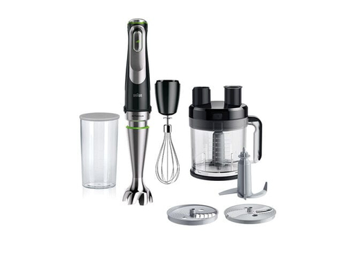 Braun MultiQuick 9 MQ 9175 XL 0,6 l Saumikser 1200 W Must, Roostevaba teras