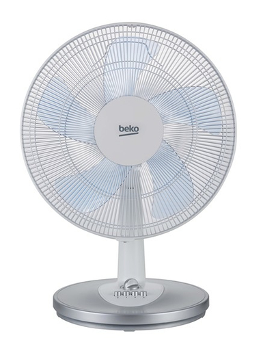 Beko EFT5100W household fan Silver, White