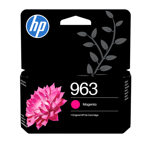 HP Inc. Wkład do drukarki atramentowej 963 Magenta 3JA24AE