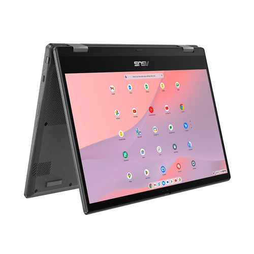 Asus Chromebook CM14 Flip CL1402FM2A Hybrid MediaTek Kompanio 520 8GB RAM 128GB eMMC 14" Touchscreen Full HD 2-in-1 ChromeOS Laptop with Pen - image 1