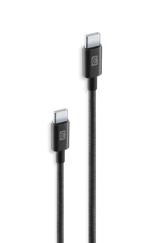 Cellularline 8018080479984 USB кабель 0,6 m USB C 60 W Черный