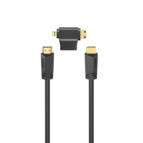 Hama 00205162 HDMI кабель 1,5 m HDMI Тип A (Стандарт) Черный