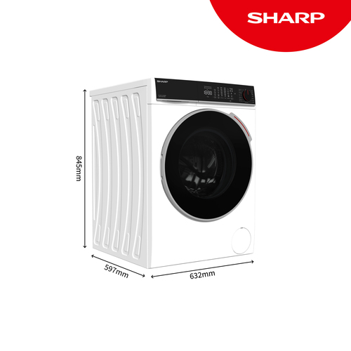 Sharp ES-NFL214CWDA2-EN washing machine – image 2