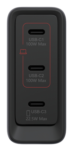 Lenovo 100W GaN Multi-port USB-C oplader, afbeelding 7