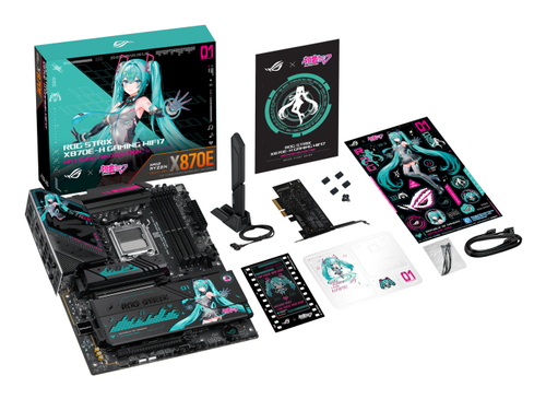 ASUS ROG Strix X870E-H Gaming WiFi7 Hatsune Miku Edition moederbord, afbeelding 10