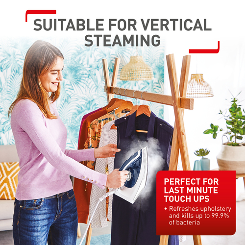 Tefal Express Essential SV6116 Steam Generator Iron - White & Blue - image 5