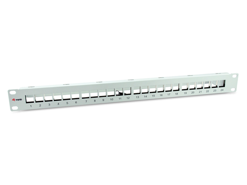 Equip Patchpanel - 24x RJ45 Cat6A 19"