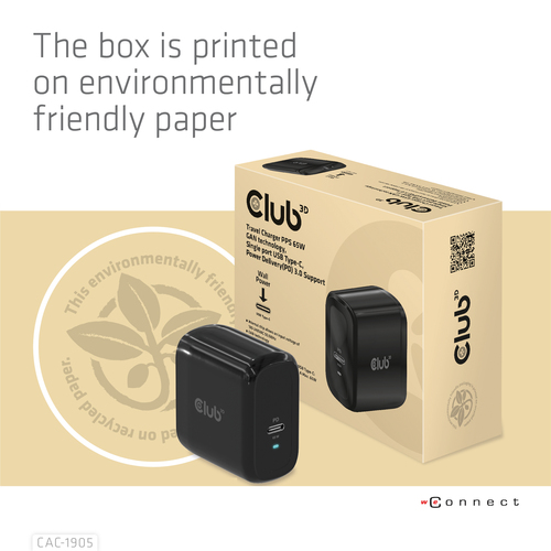 CLUB3D Travel Charger PPS – image 9