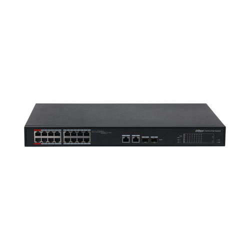 Dahua Technology PoE DH-S4101-16ET2GF-240-C network switch Managed L2 Fast Ethernet (10/100) Power over Ethernet (PoE) Black – image 3