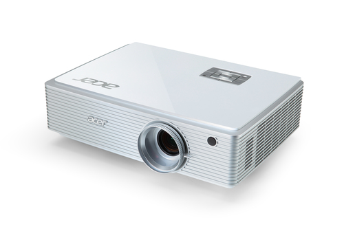 Acer Home K520 Standard throw projector 2000 ANSI lumens DLP XGA (1024x768) Silver, White – image 2