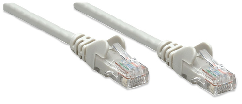 Intellinet Patchkabel RJ45 U/UTP Cat5e 10m Hebelschutz grijs, afbeelding 2