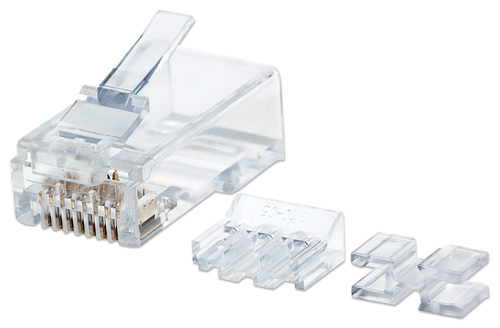 PLUG RJ45INTELLINET790536 CAT 6 UTP SOLIDO PRO 80 PZAS 790536 - 790536