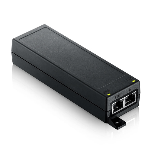 POE12-30W INYECTOR POE ZYXEL POE12-30W / 2 PUERTOS RJ45 100/1000/2500 MBPS / 30WATTS / 8023at PoE