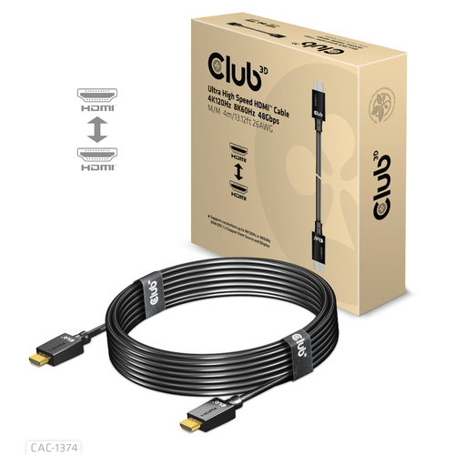 Club 3D Ultra High Speed HDMI 2.1 male-male kabel, afbeelding 2