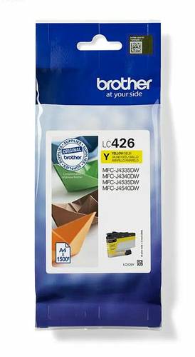 Tinte Brother LC-426Y Yellow Bis zu 1500 Seiten