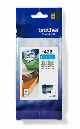 Tinte Brother LC-426C Cyan Bis zu 1500 Seiten