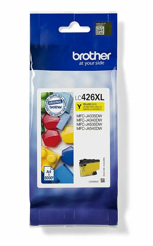 Tinte Brother LC-426XLY Yellow 5000 Seiten